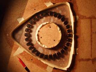 best&uuml;ckte Leerform